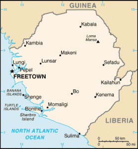 sierra leona mapa