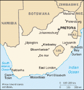 sudafrica mapa
