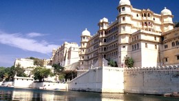 Palacio de la ciudad de Udaipur, India