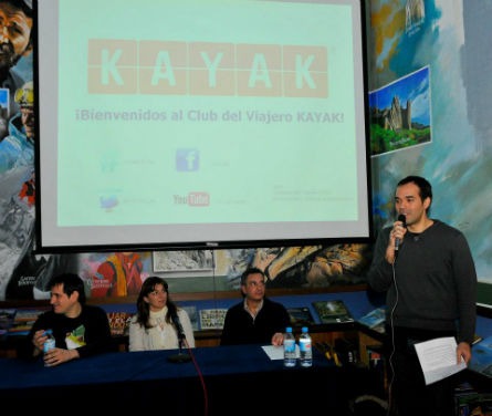 Ponentes del encuentro Kayak Madrid