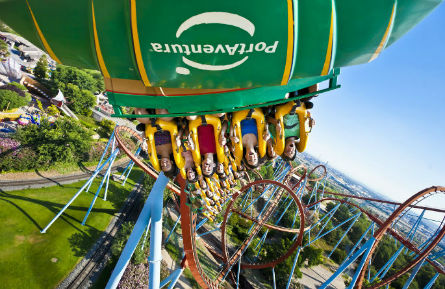 Port Aventura en Tarragona, España