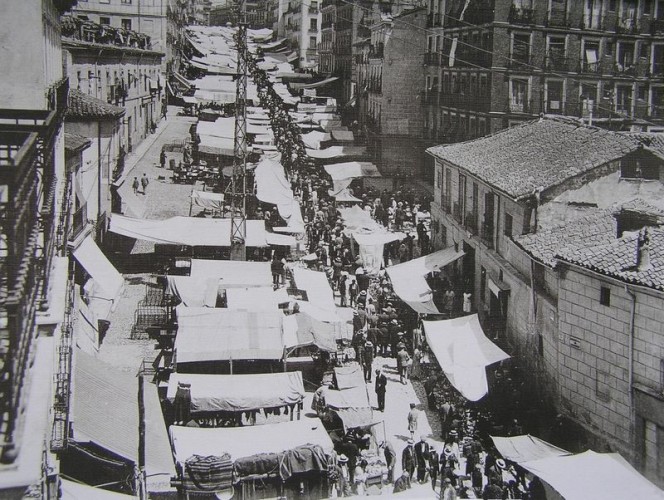 Calle Ribera de Curtidores en 1.929