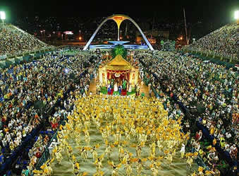 Sambodromo, Rio de Janeiro, Brasil