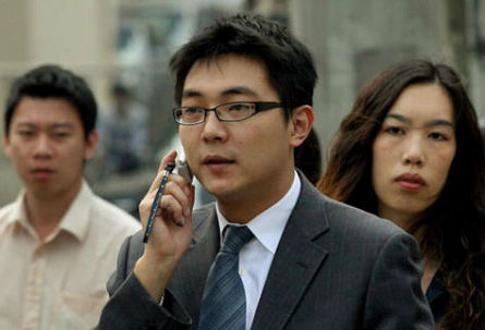 Uso de la telefonía movil en Asia
